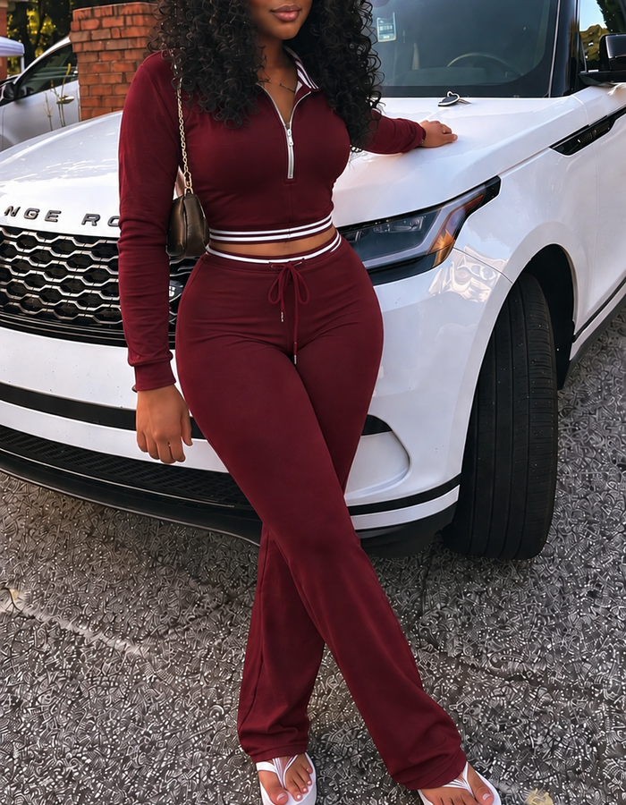 First Class Set-Burgundy