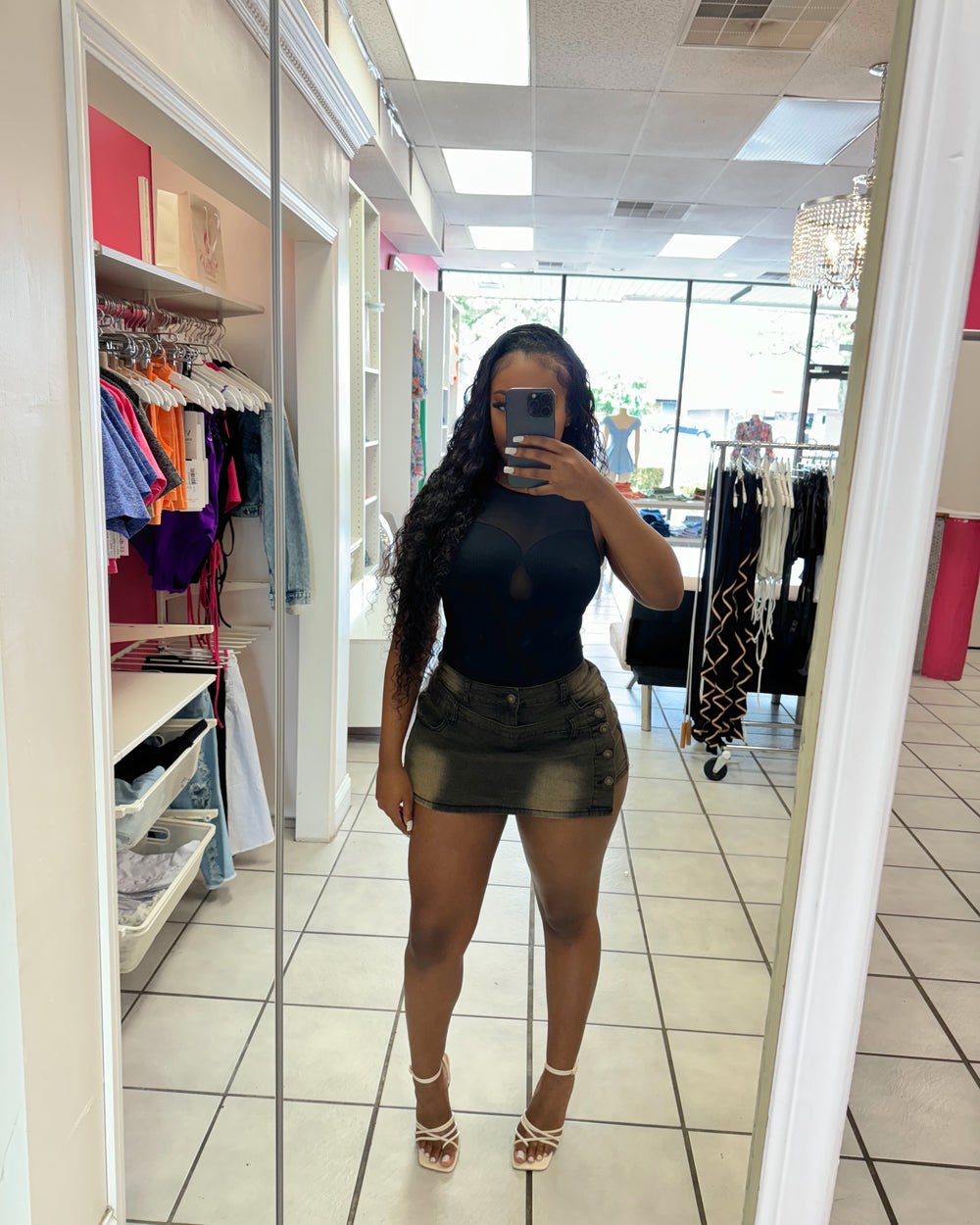 Little Miss Mesh Top