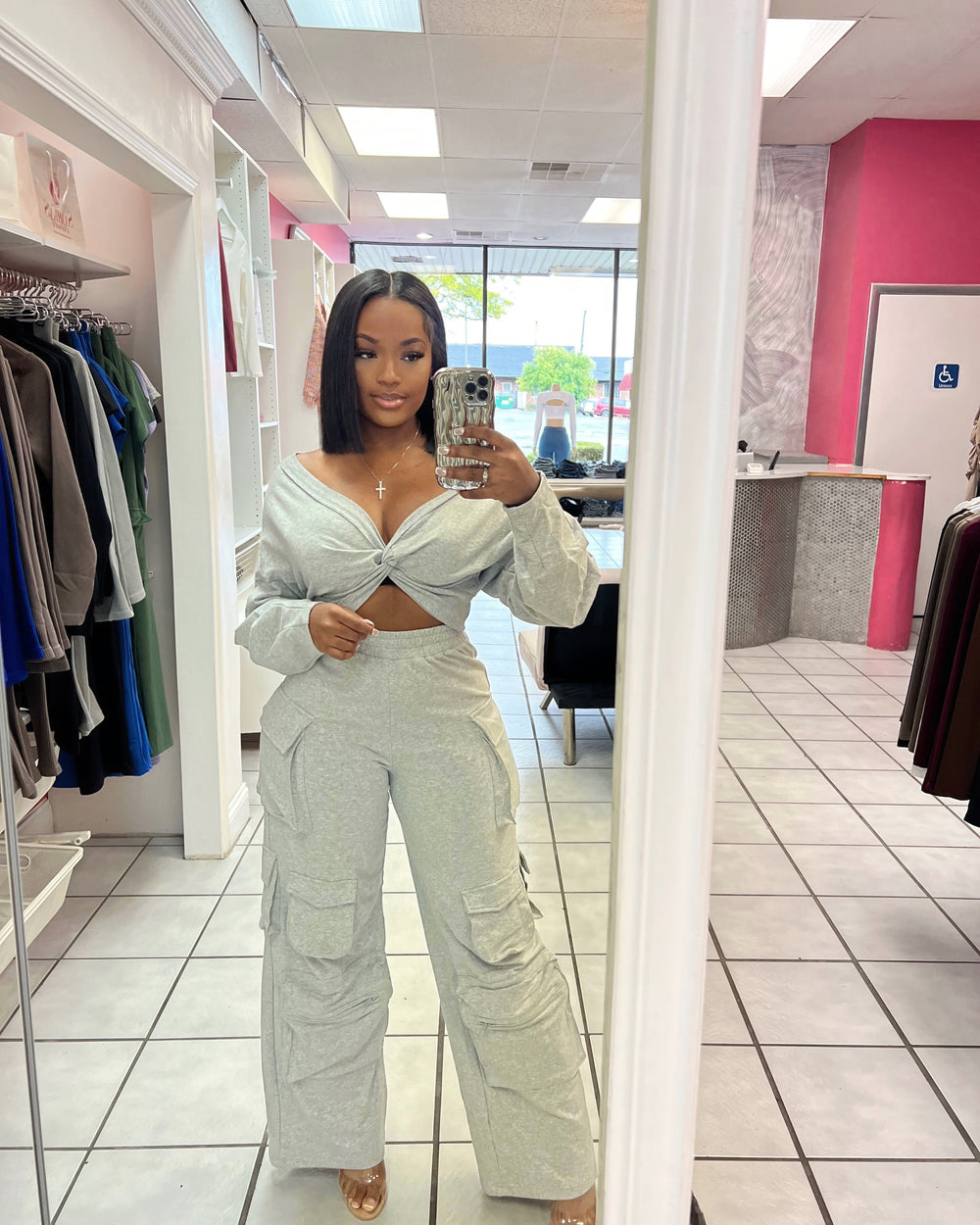 Bad Chic Cargo Pants Set