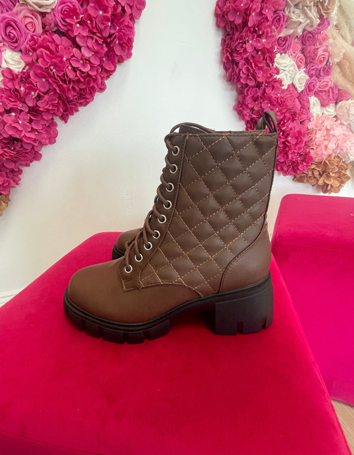 Kimmy Combat Booties