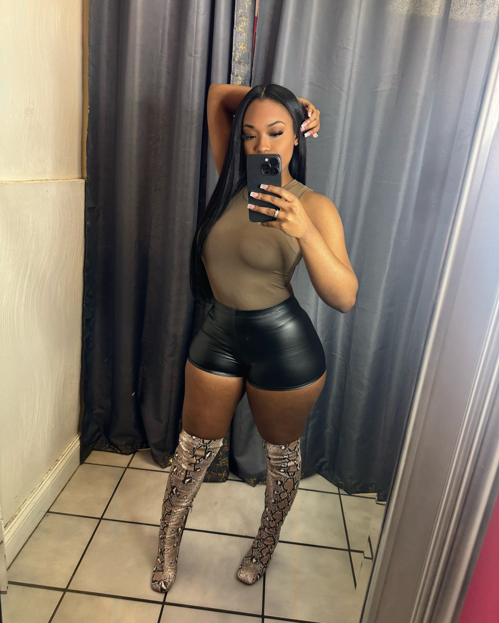 Essential Bodysuit-Brown