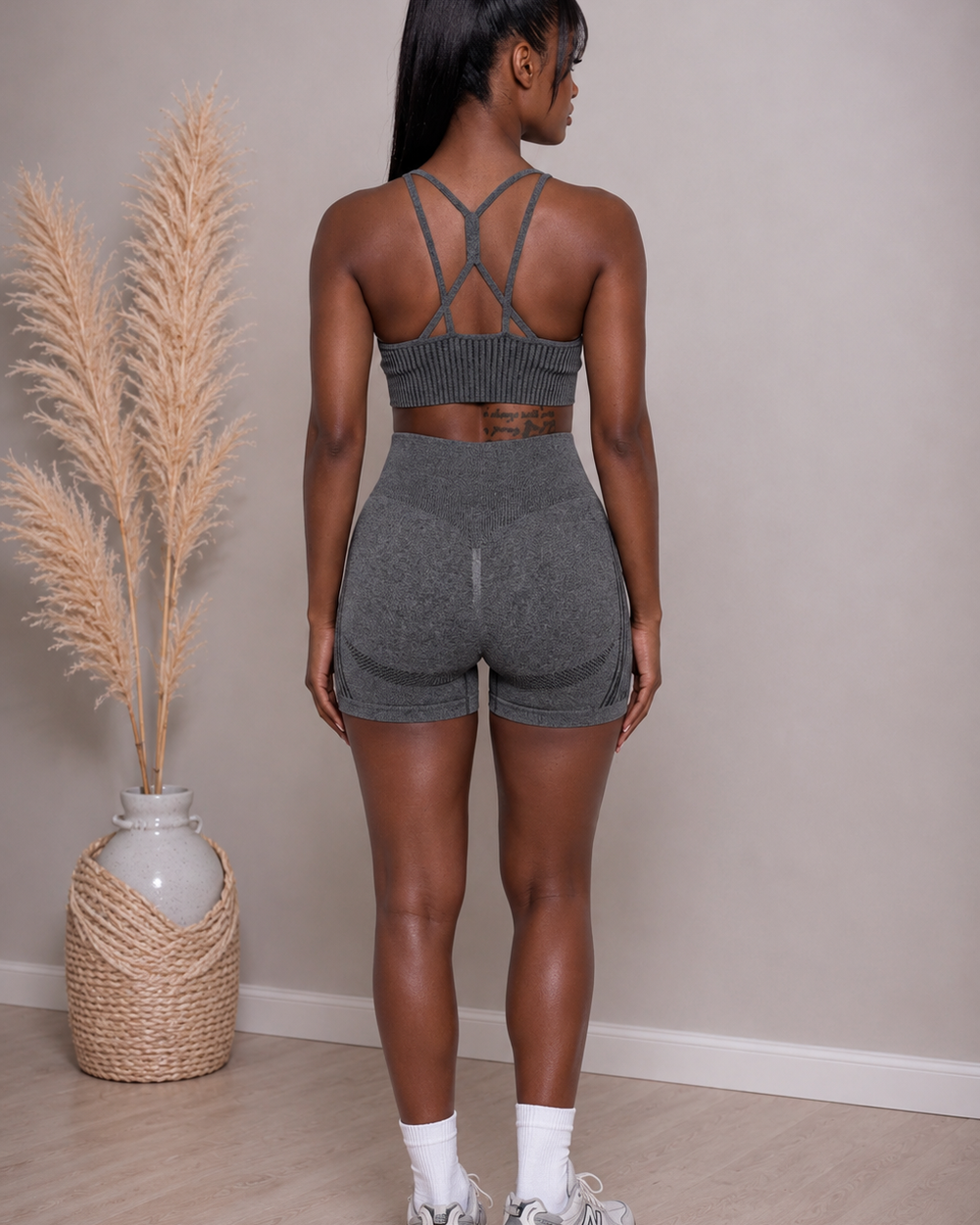 Pretty In Motion Active Set-Grey