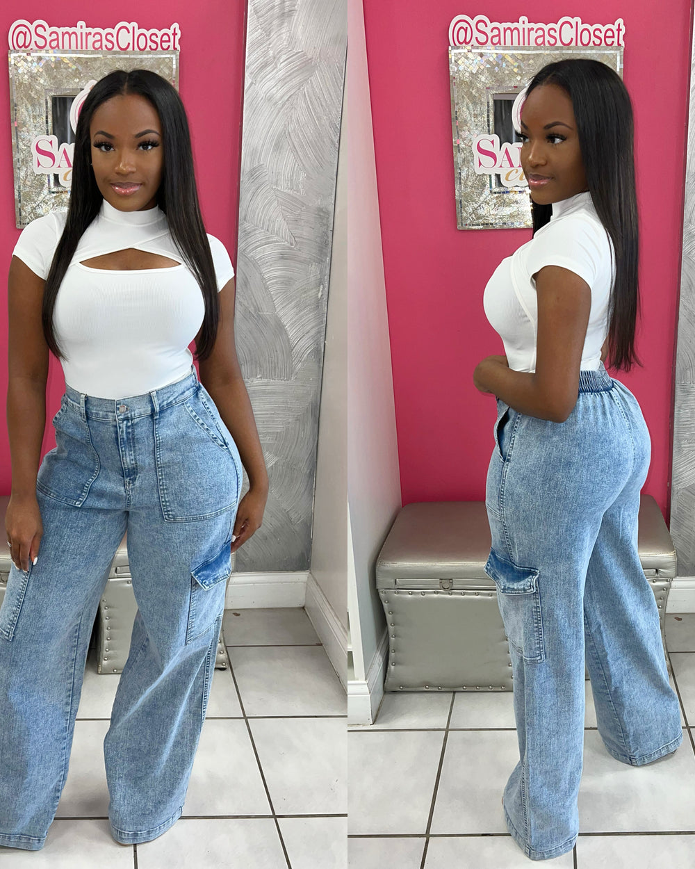 Aniya Cut Out Top-White