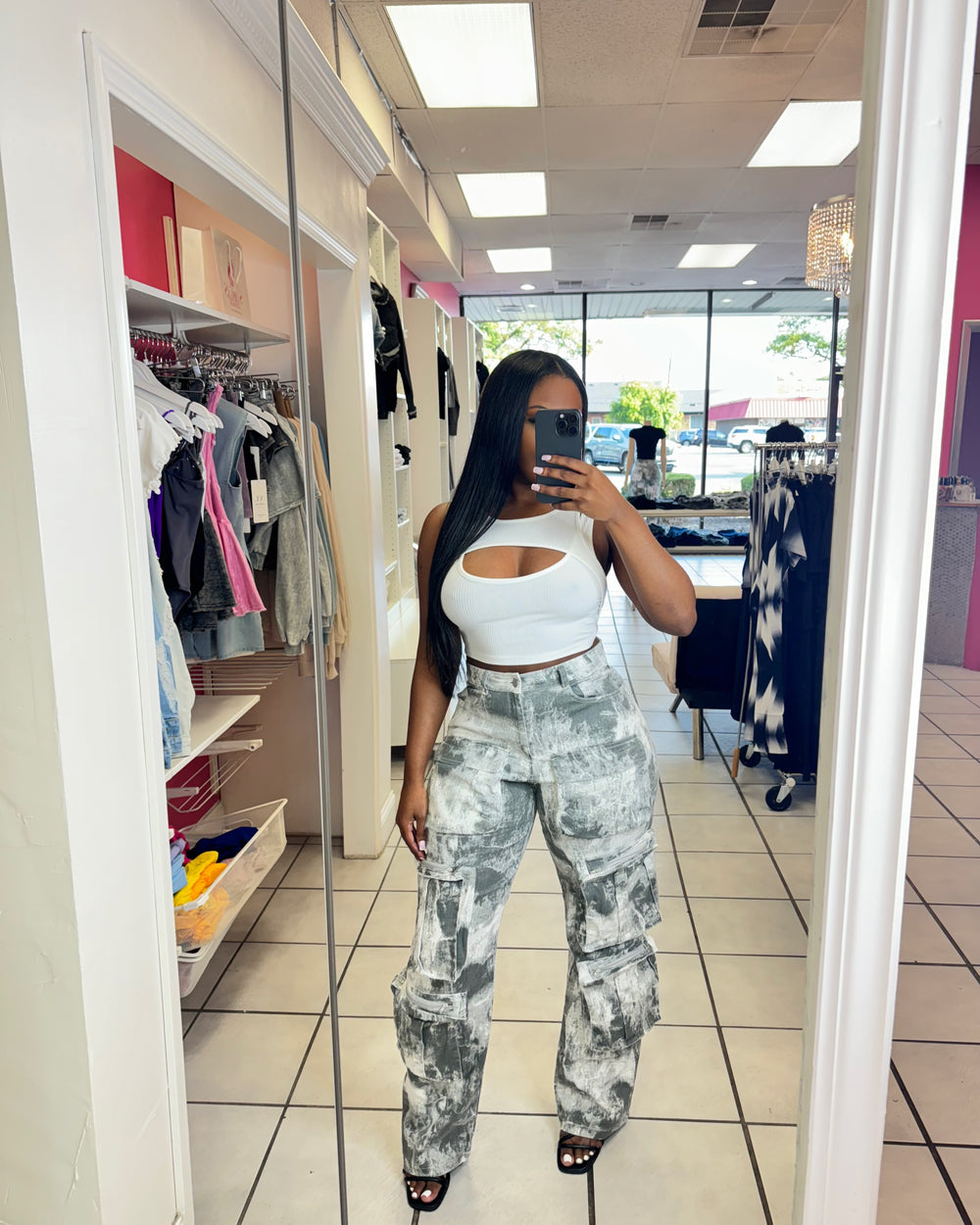 Main Chick Utility Cargo Pants