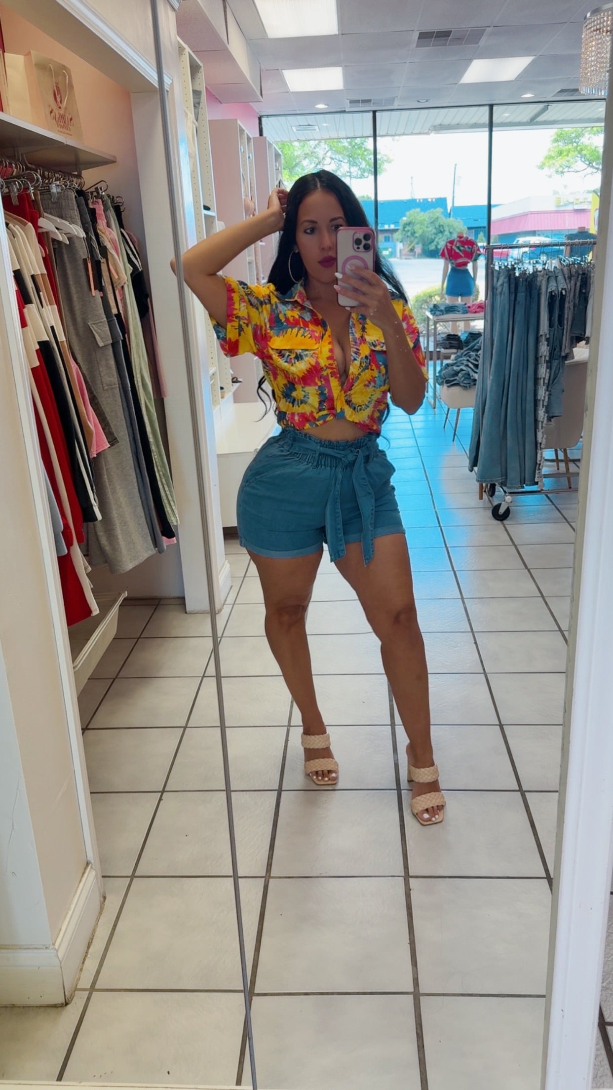 Summer Bliss Denim Shorts