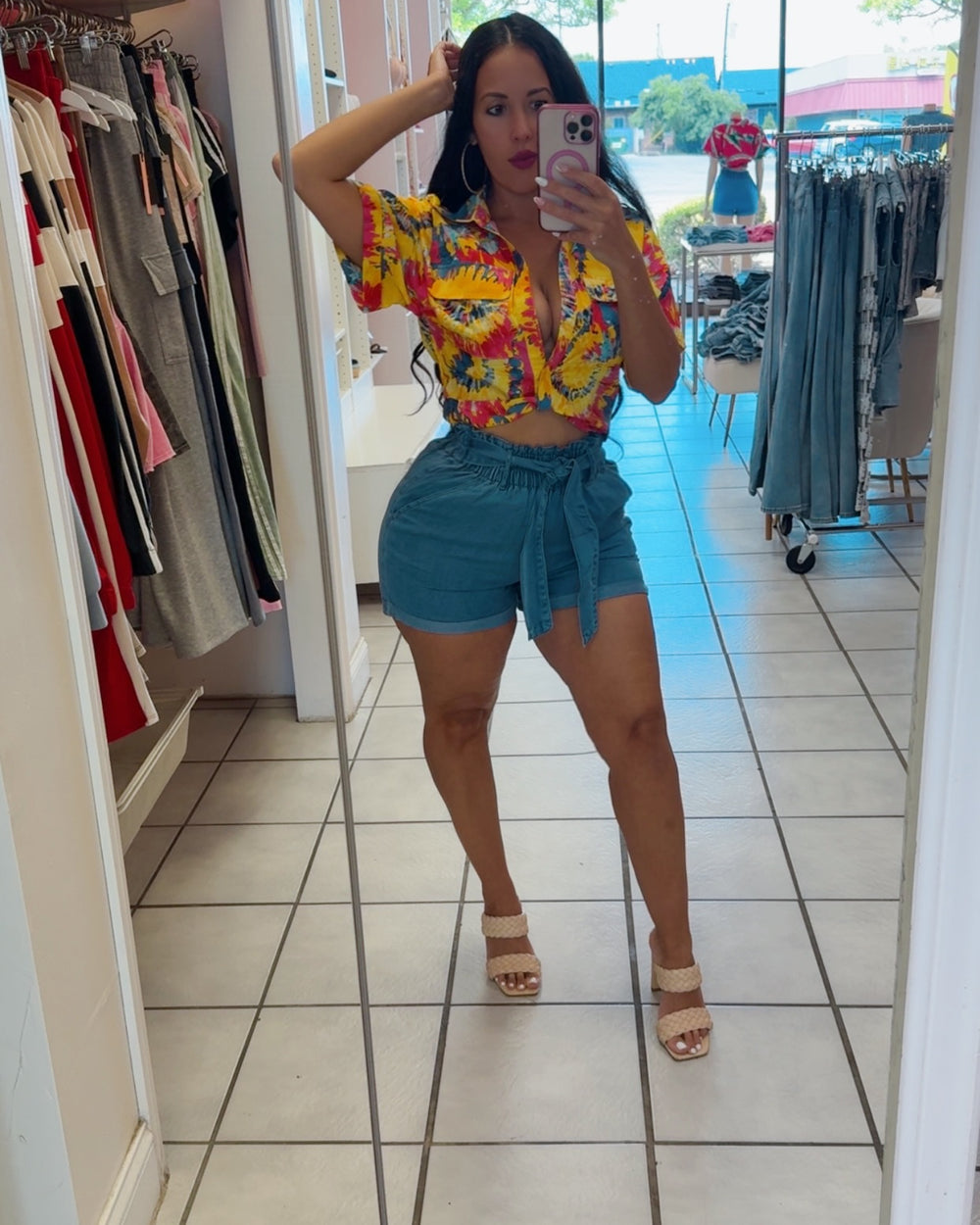 Breezy Tie Front Top