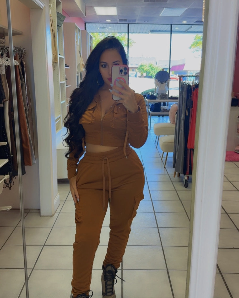 Daily Routine Jogger Set-Mocha