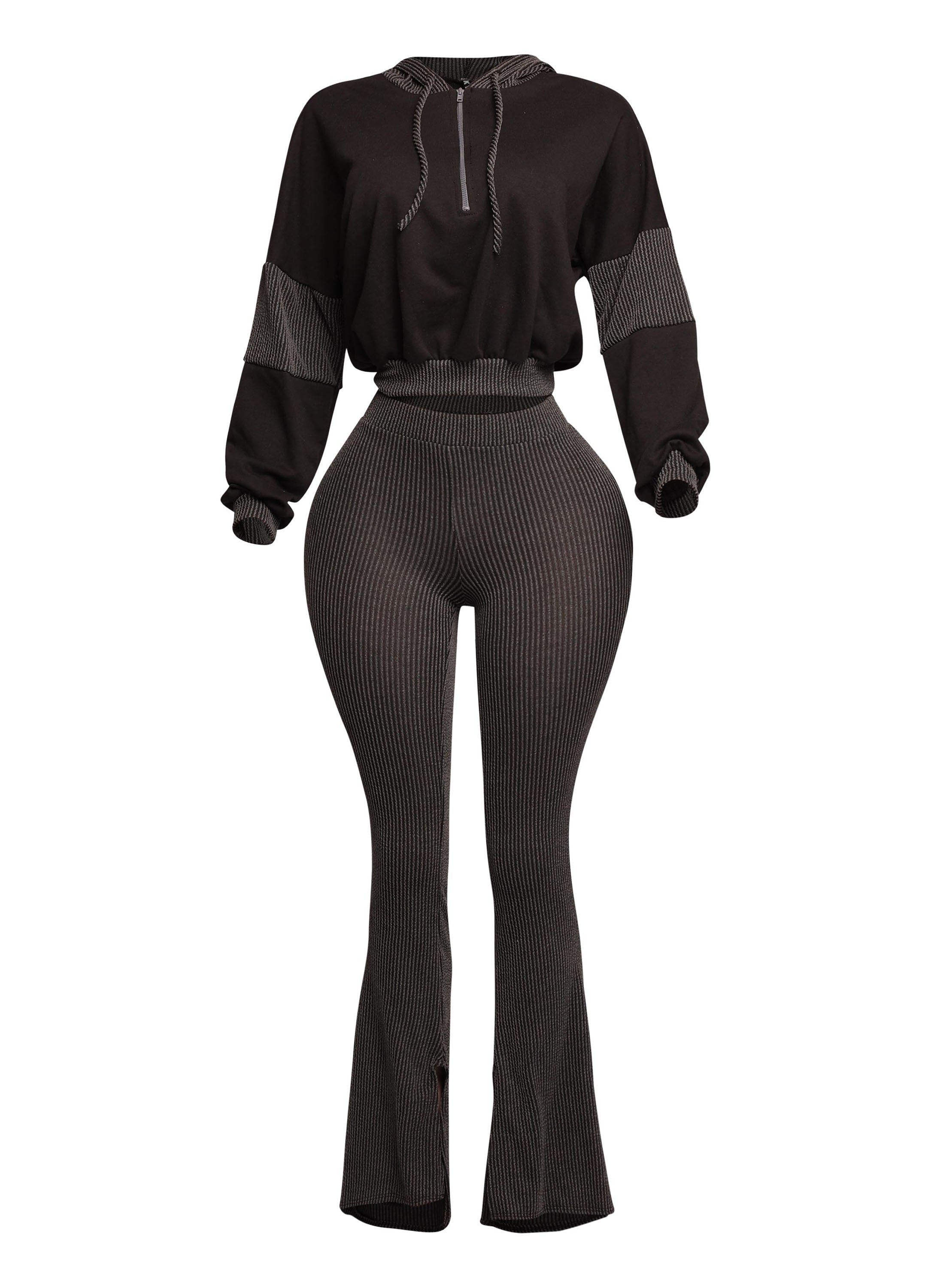 Love Me Right Set: Charcoal/Black