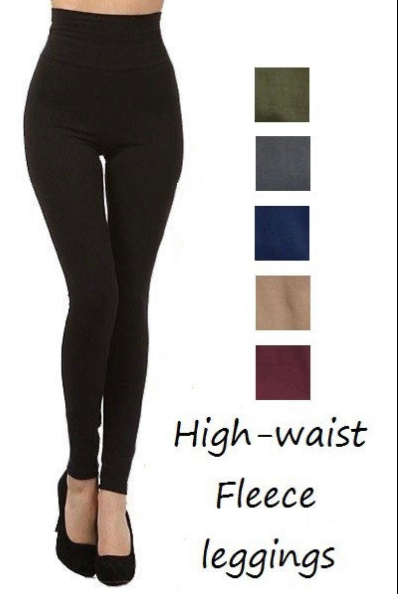 Fleece Lined Leggings-6 Colors