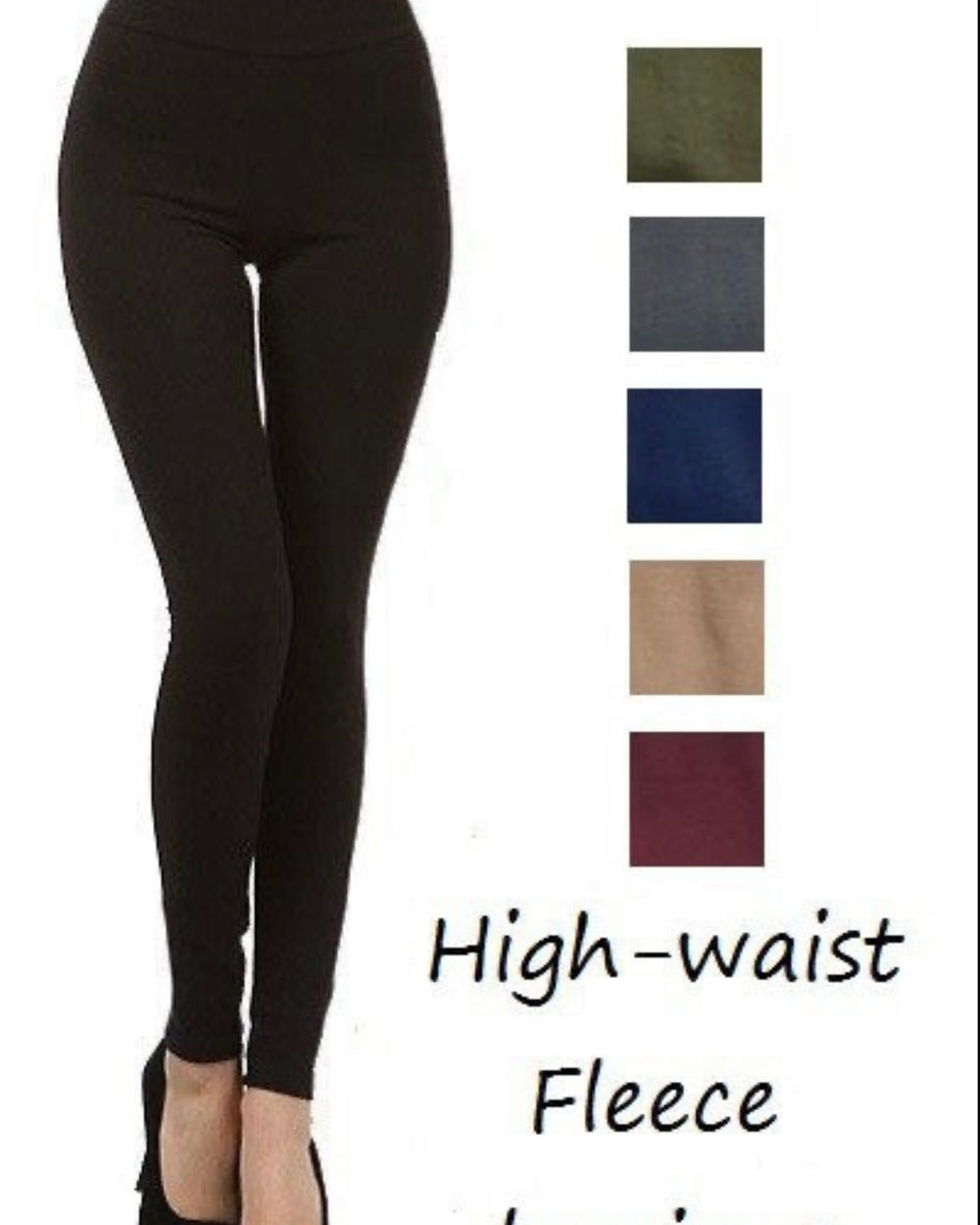 Fleece Lined Leggings-6 Colors