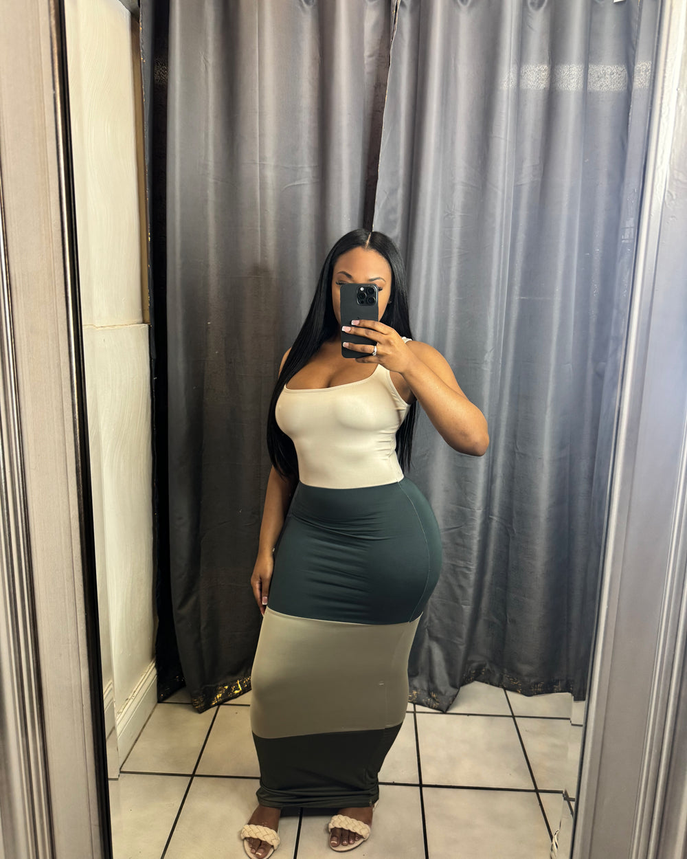 Bianca Block Dress