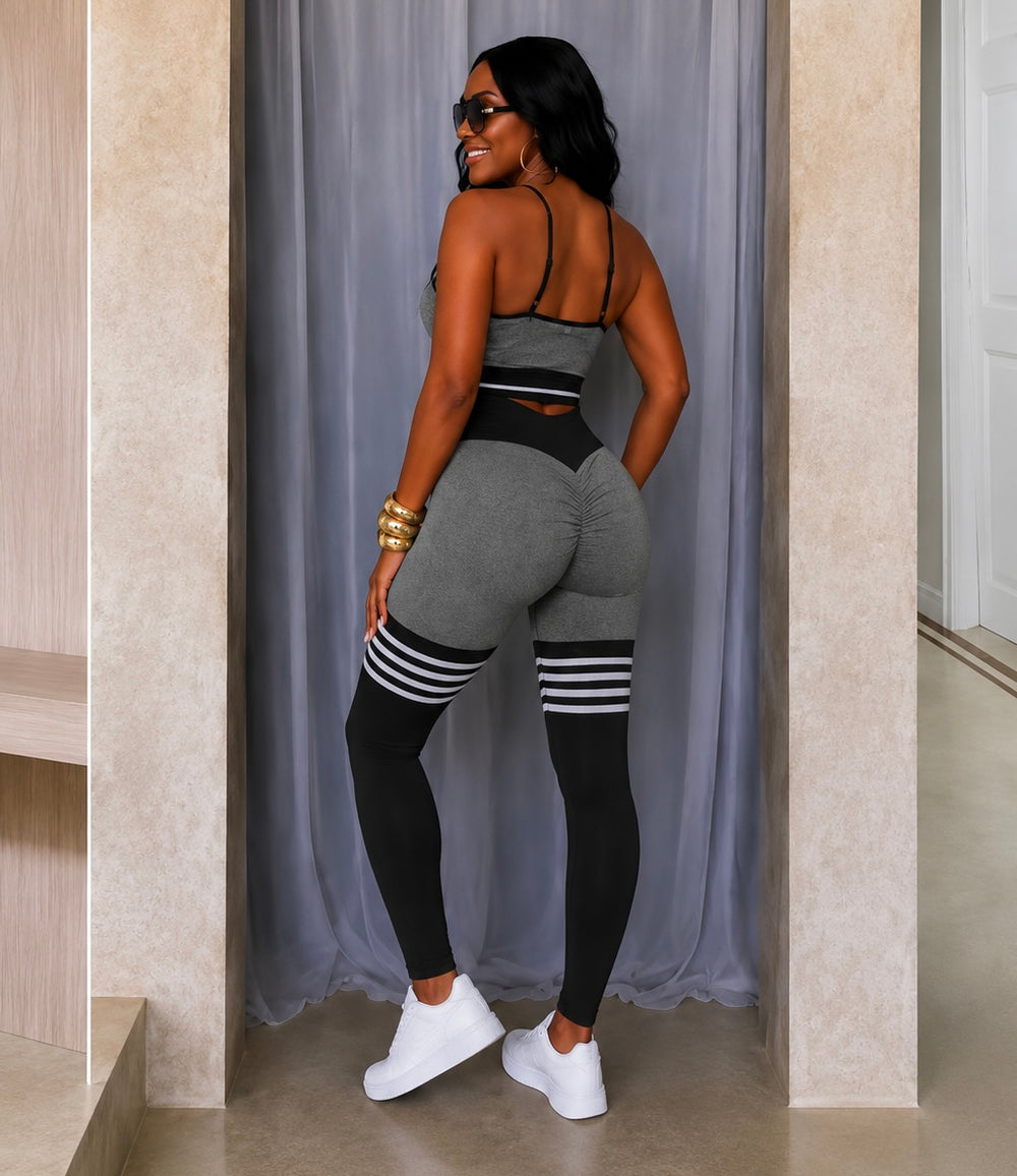VIP Active Set-Charcoal