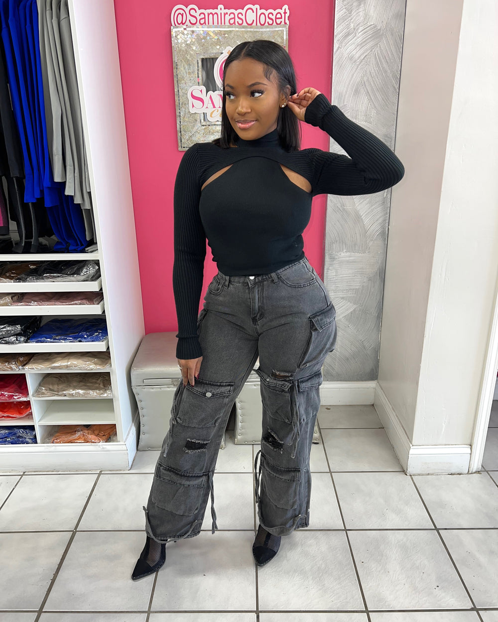 Misfit Sweater Top