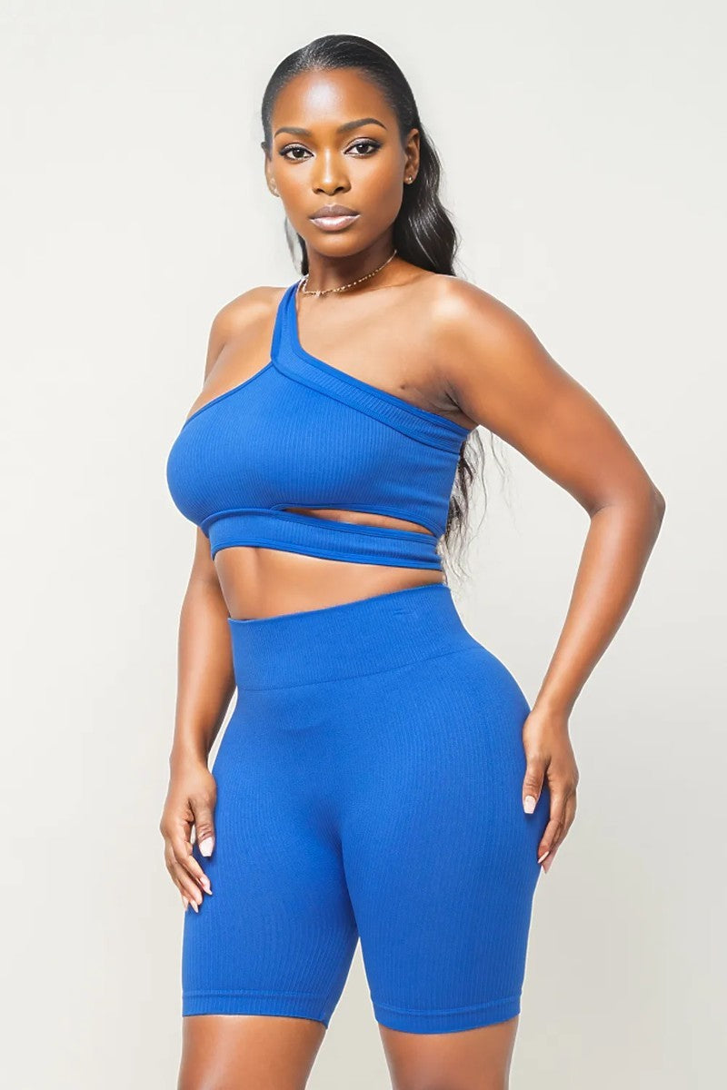 Peek-A-Boo Biker Set-Royal