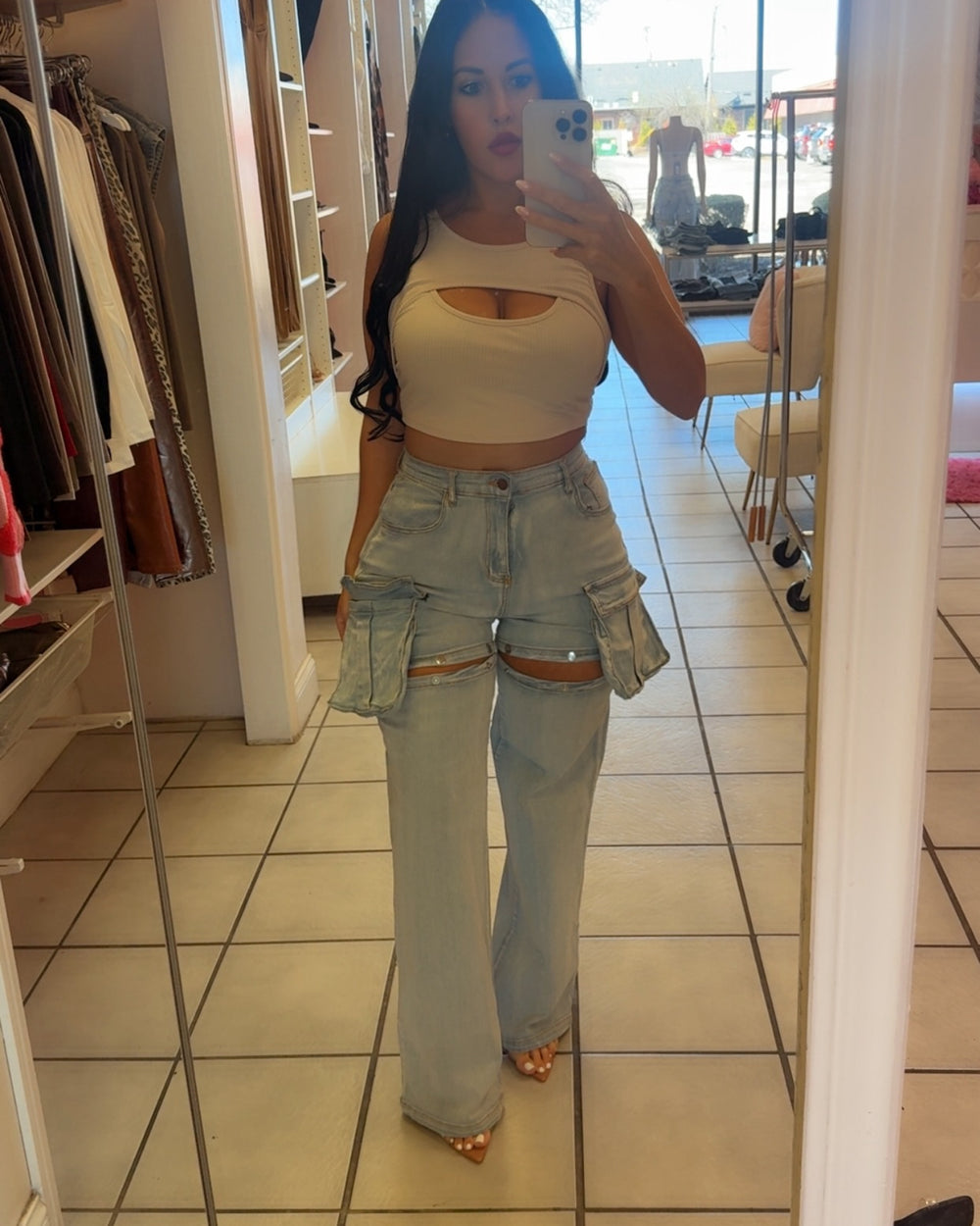 Unbutton Me Jeans