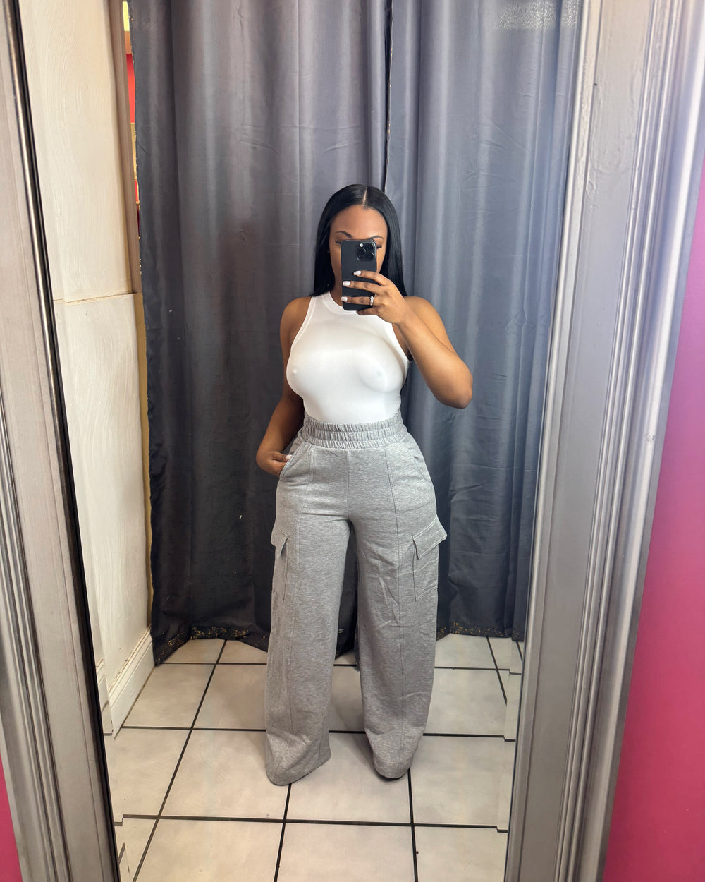 Essential Joggers-Grey