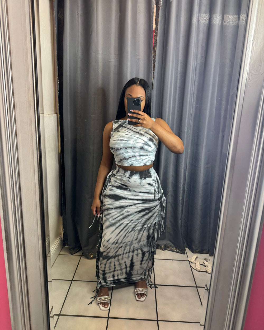 Dreamy Tie Dye Skirt Set