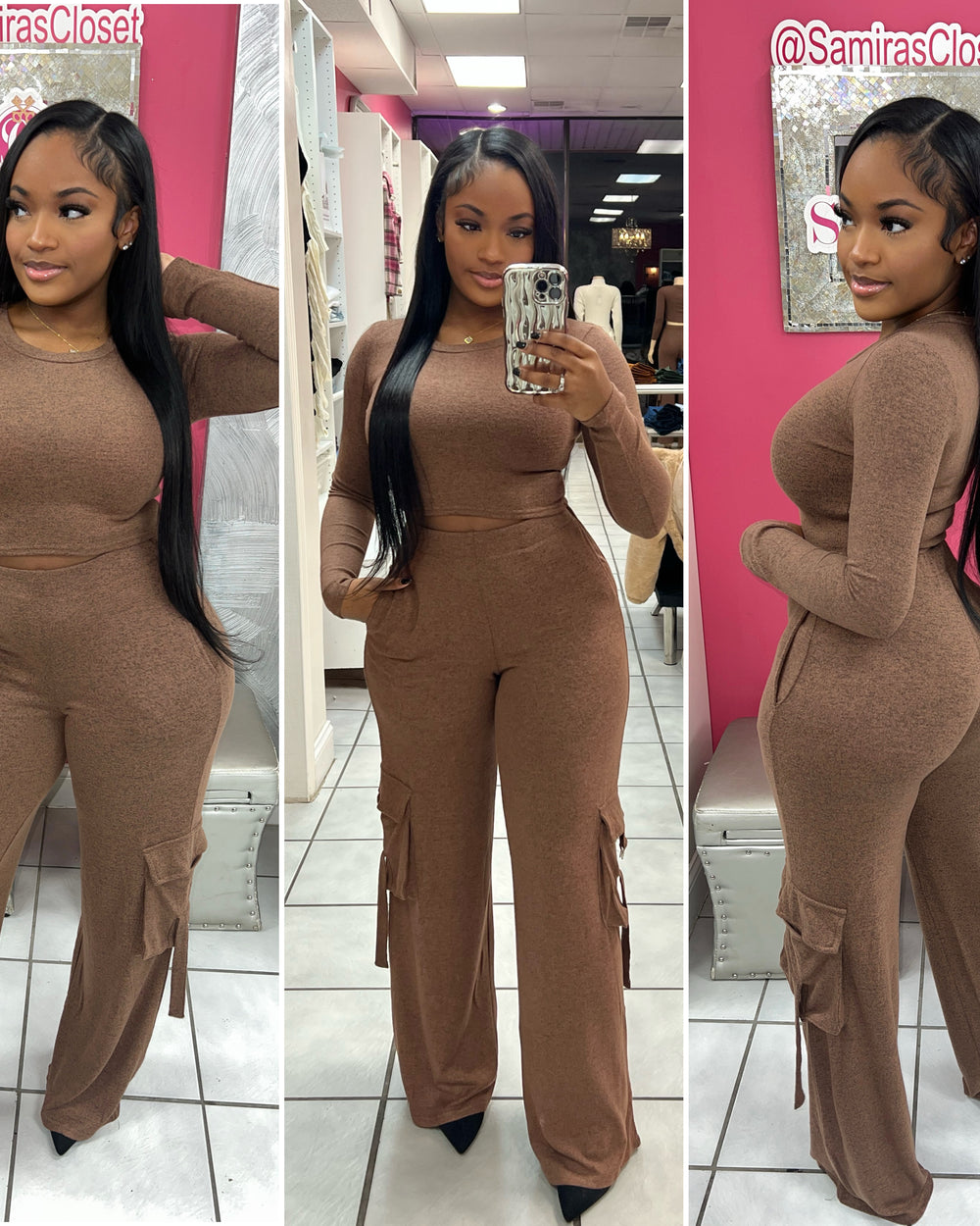 Level Up Cargo Set-Mocha