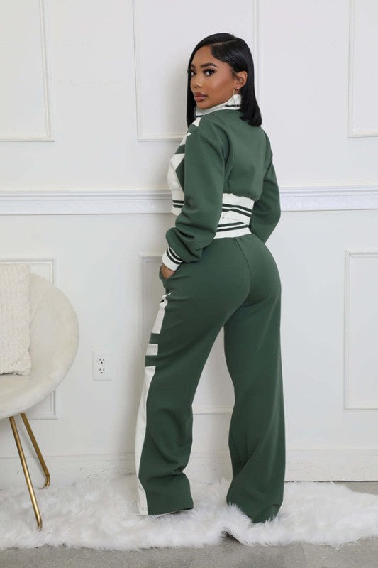 Off The Chart Set - Olive