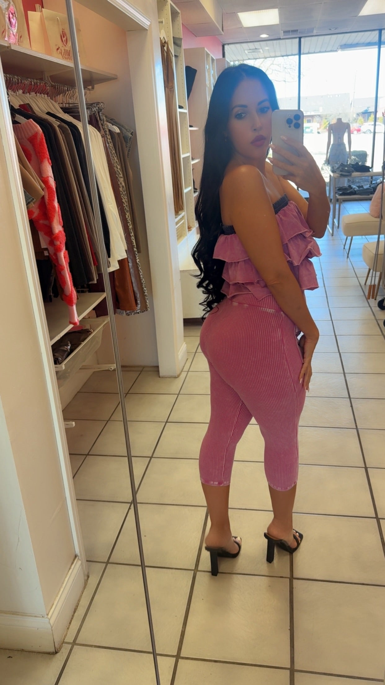 Barbie Dream Capri Set-Pink