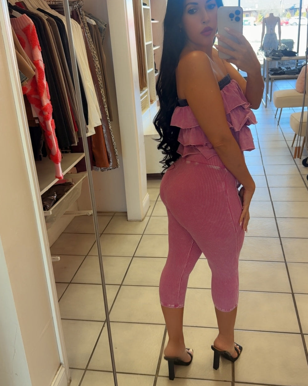 Barbie Dream Capri Set-Pink