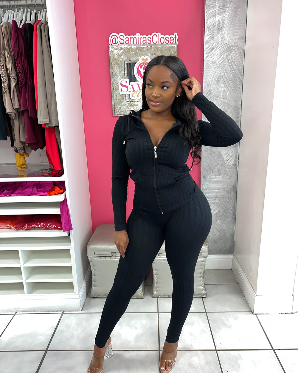 Relaxed Vibe Active Set-Black