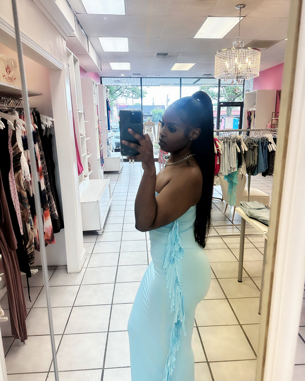 Fringe Energy Maxi Dress