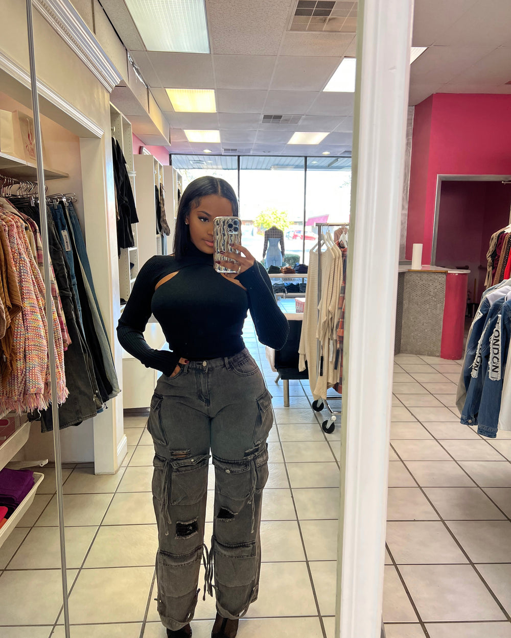 Misfit Sweater Top