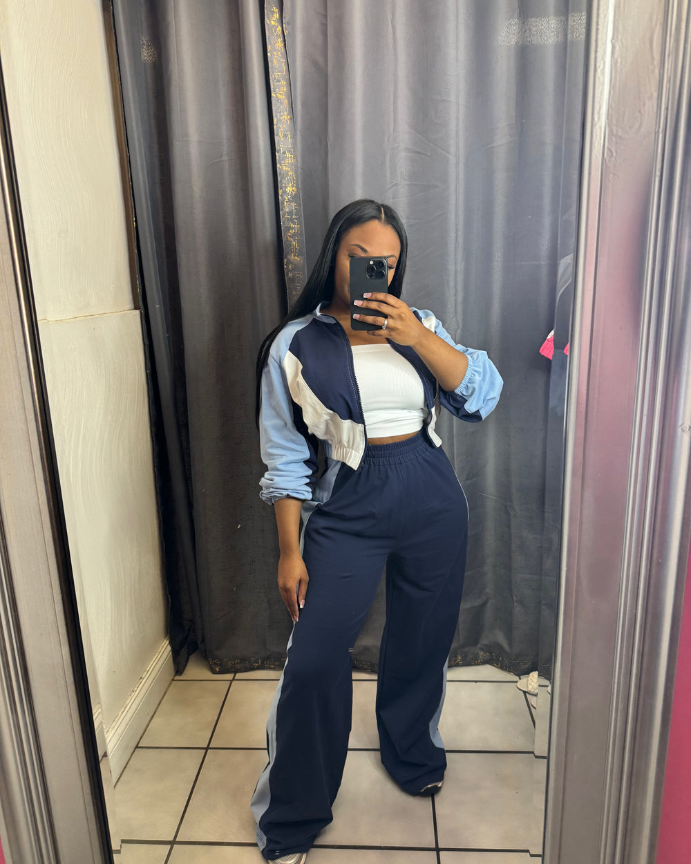 Out Of My League Tracksuit-Navy Combo