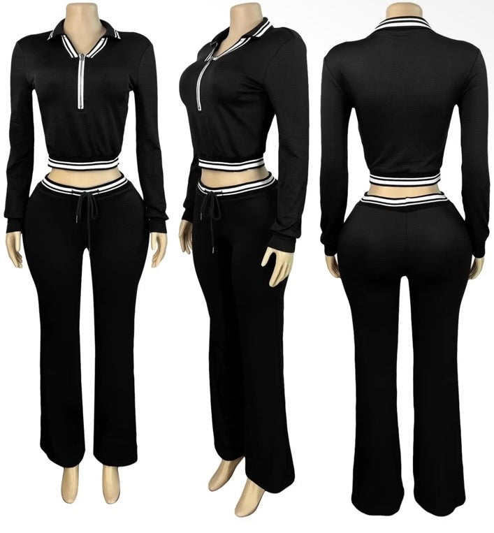 First Class Set-Black