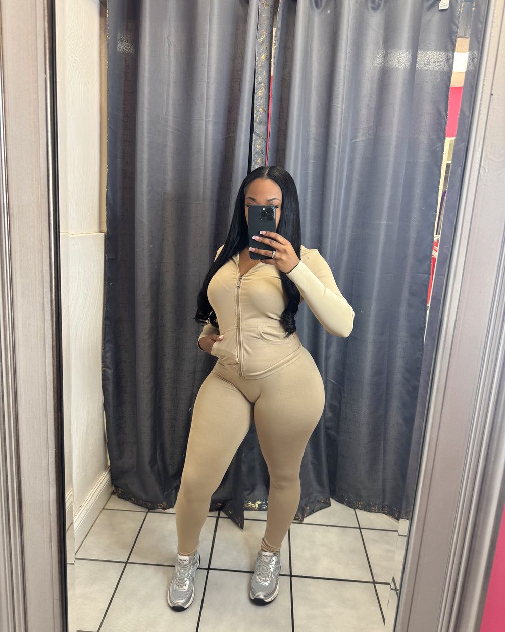Lounge Set-Khaki