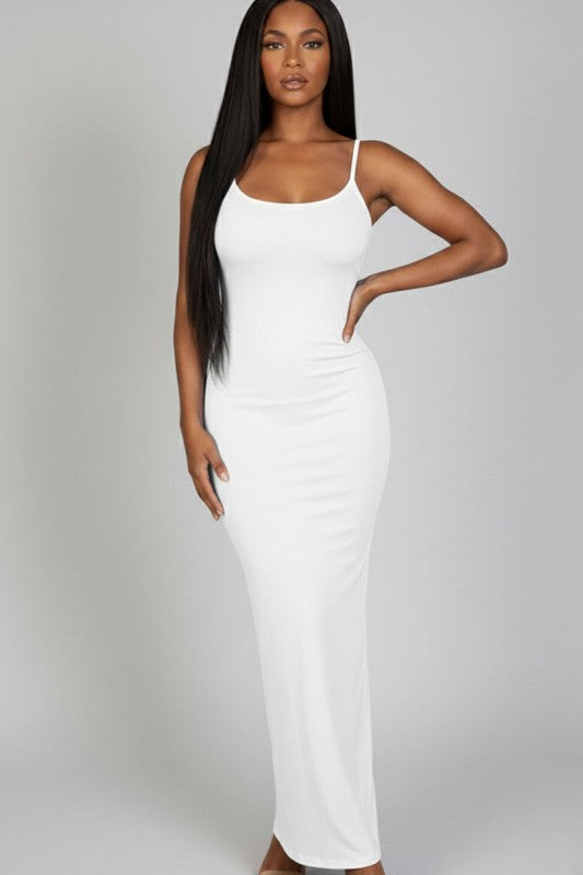 Snatched & Simple Maxi-White