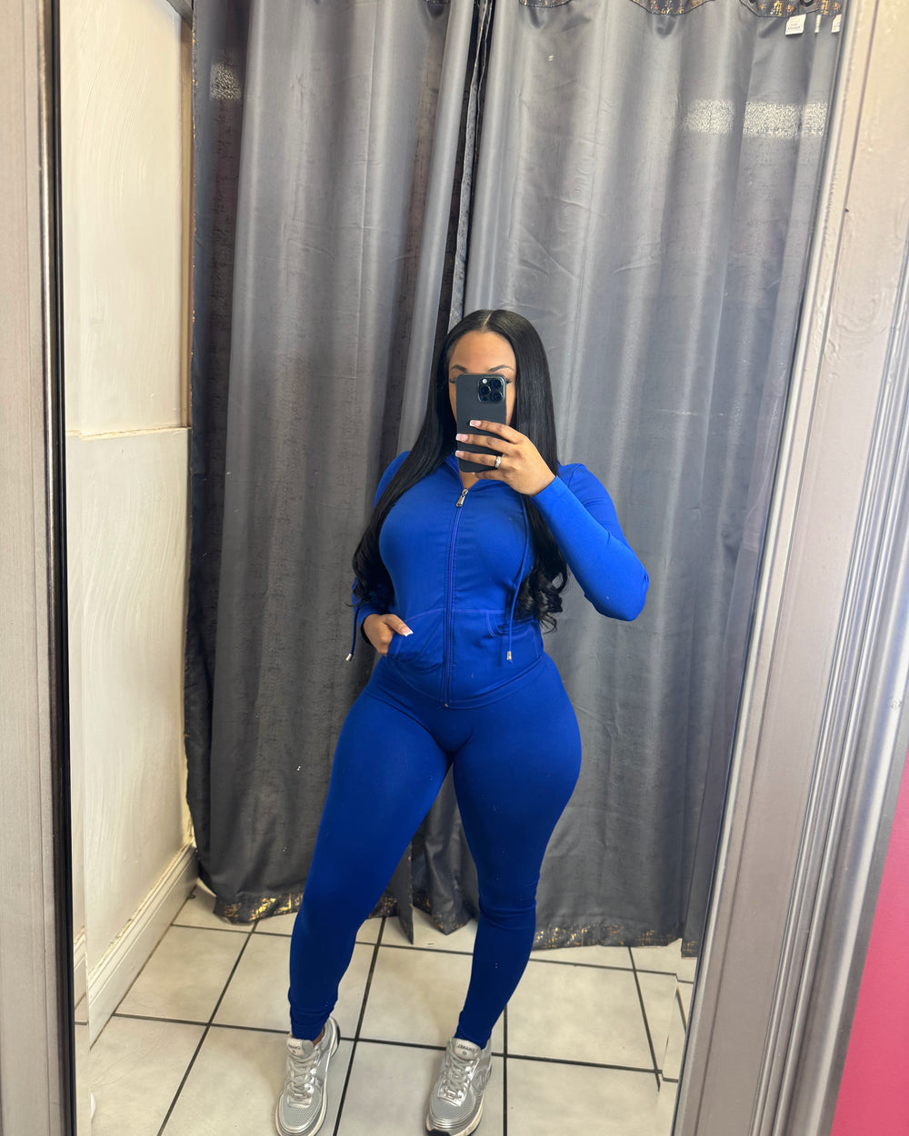 Lounge Set-Royal Blue