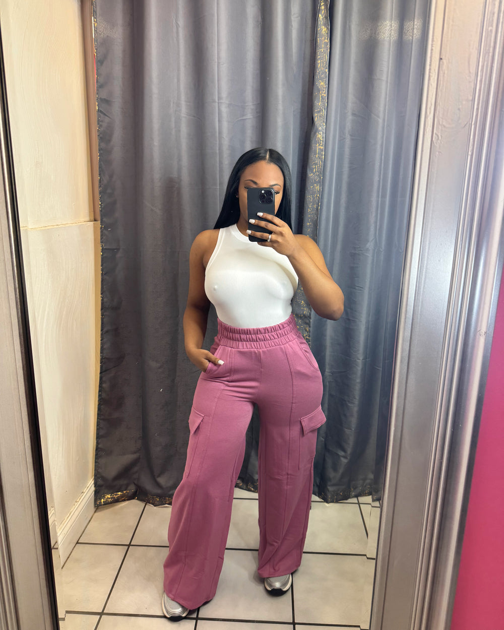 Essential Joggers-Rose Pink