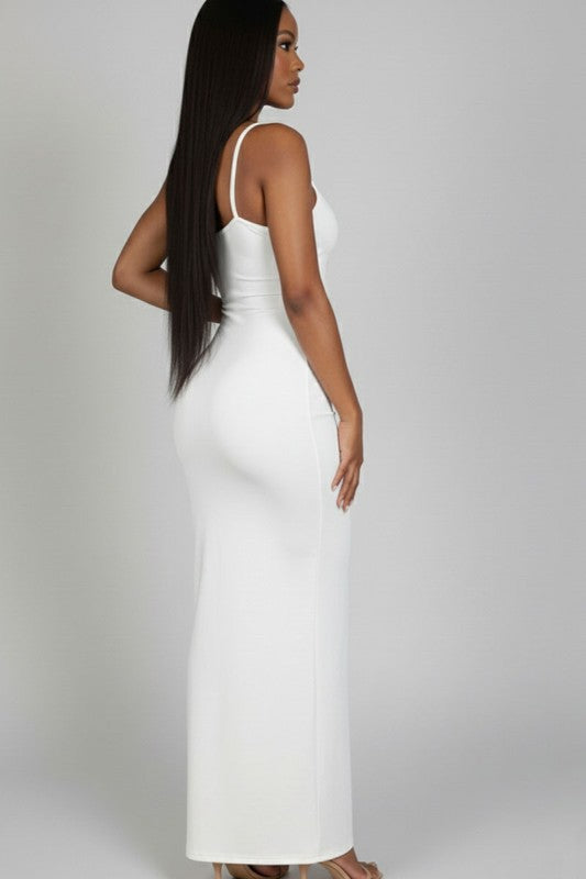 Snatched & Simple Maxi-White