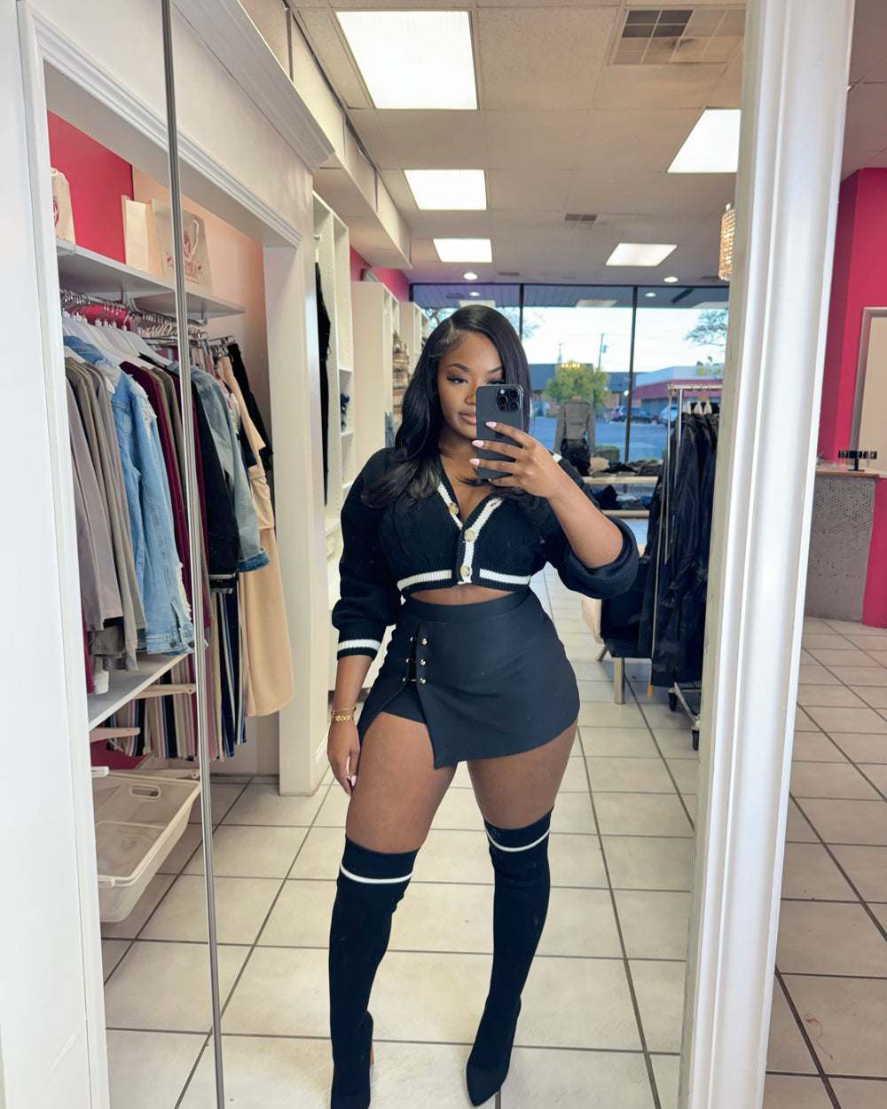 Finer Things Mini Skirt