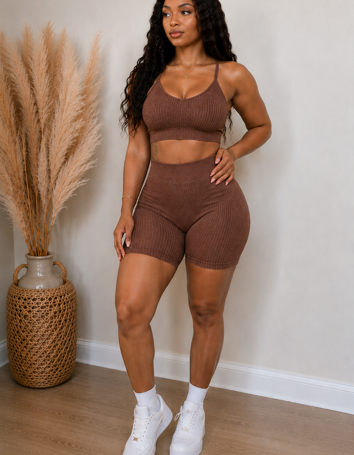 Off Duty Set-Mocha
