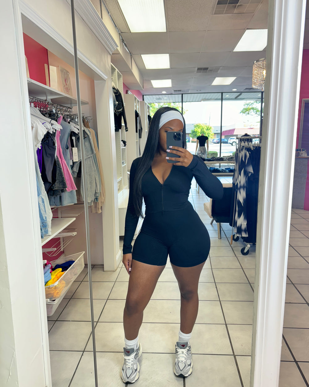 Track Star Biker Set-Black