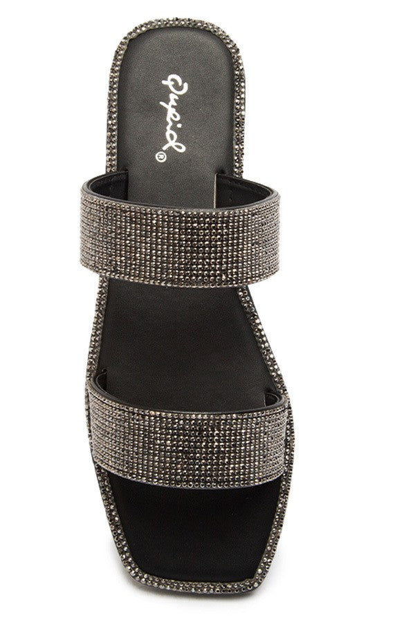 Ellie Rhinestone Slides