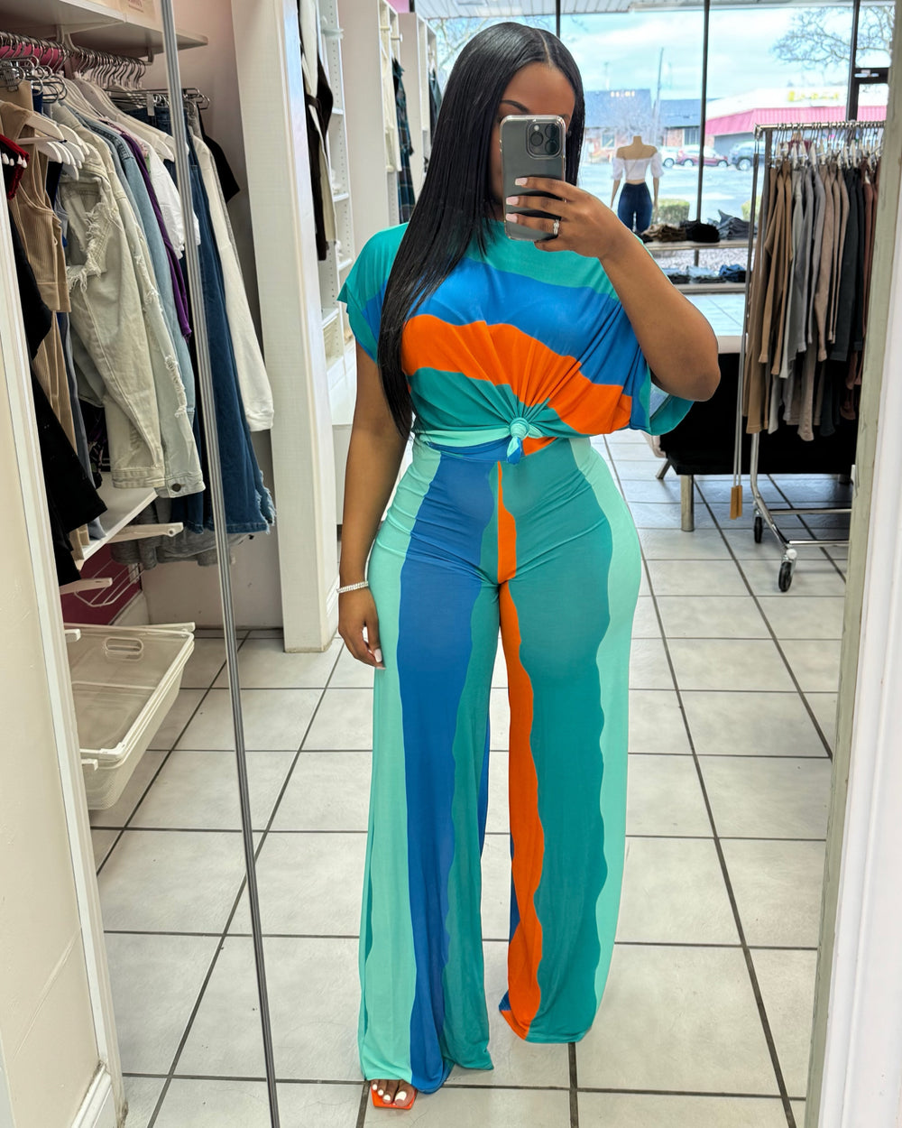 Tropical Energy Pants Set