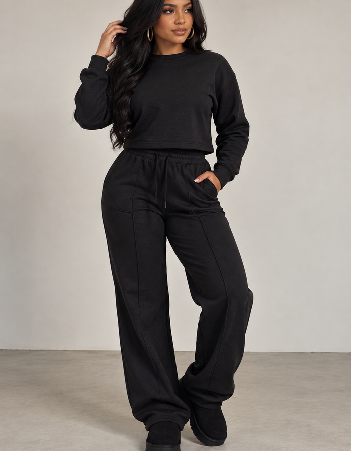 The Cozy Era Set-Black