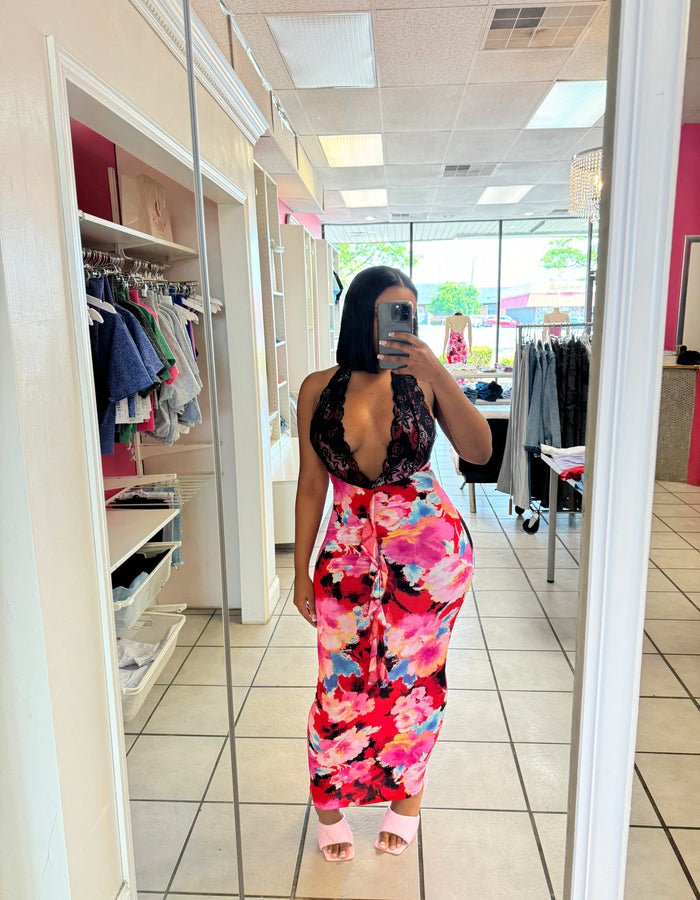 Dinner On A Beach Maxi Dress