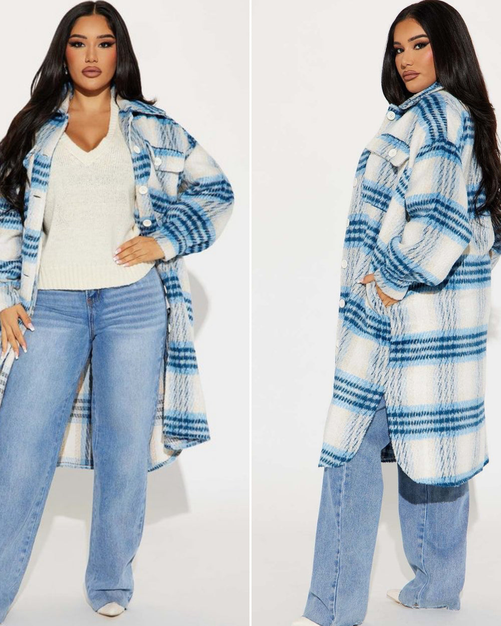 Winter Nights Plaid Jacket