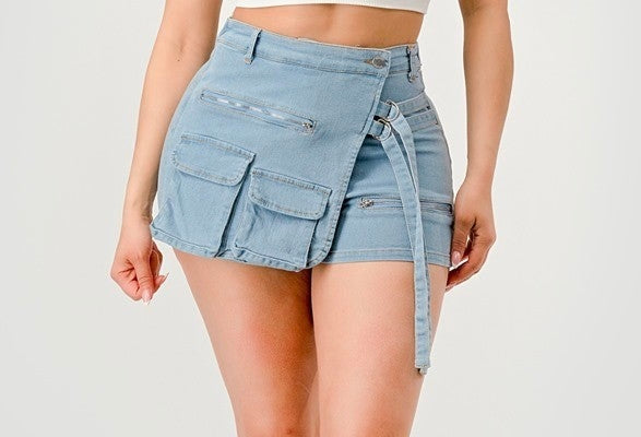 Hot Stuff Denim Shorts-Light