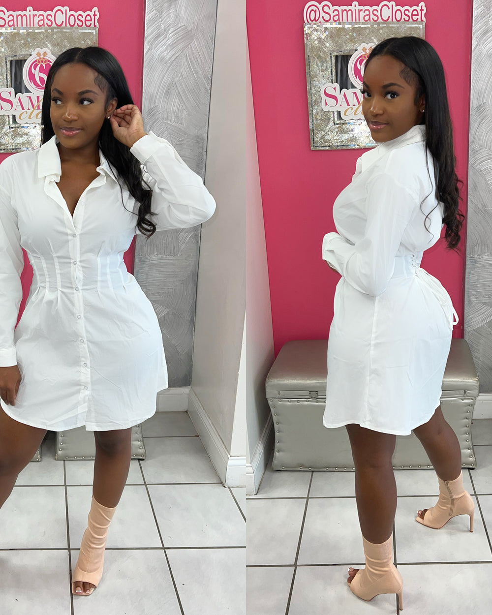 Booked and Busy Corset Mini Dress