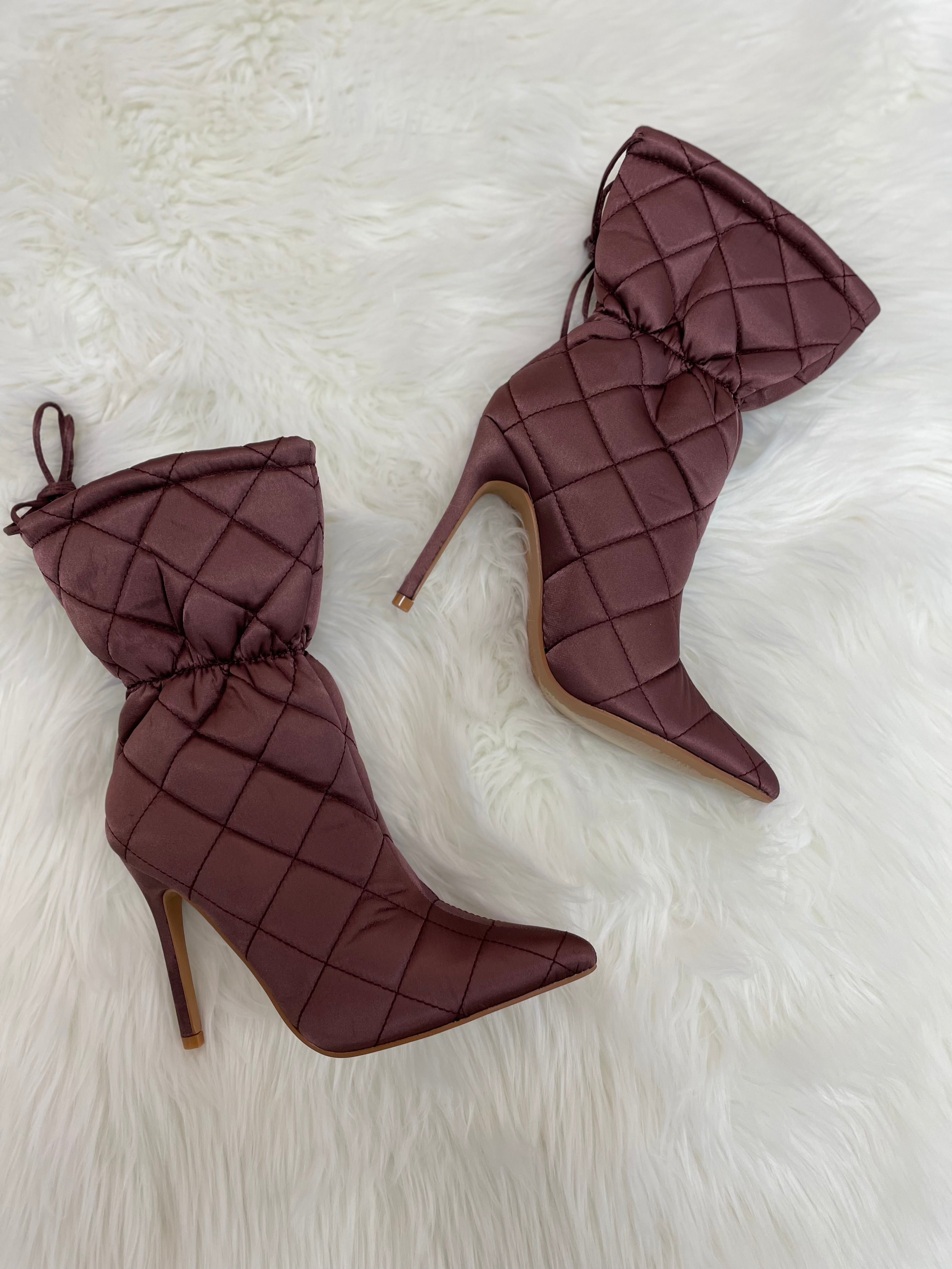 Zuri Booties-Brown