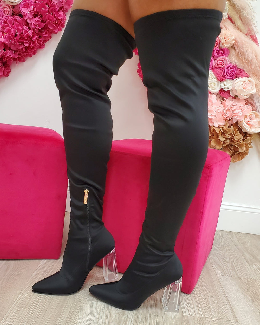 Olivia Black Boot