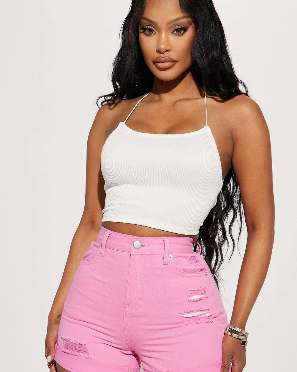 Bianca Cross Back Top
