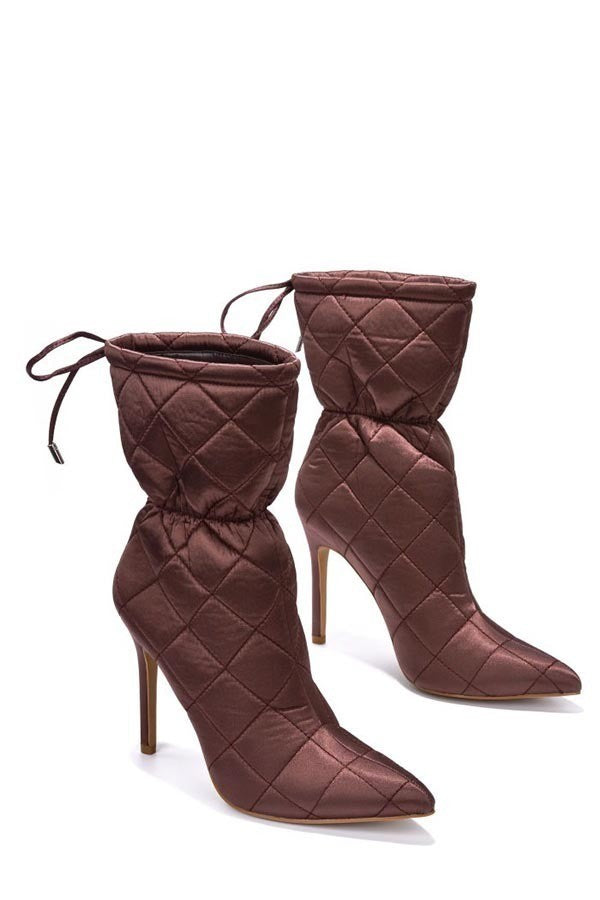 Zuri Booties-Brown