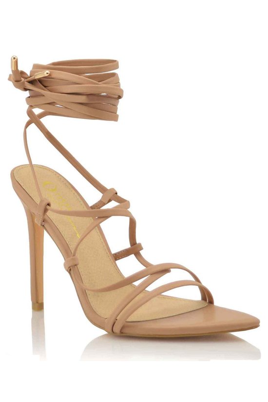 Sabrina Lace Up Heels